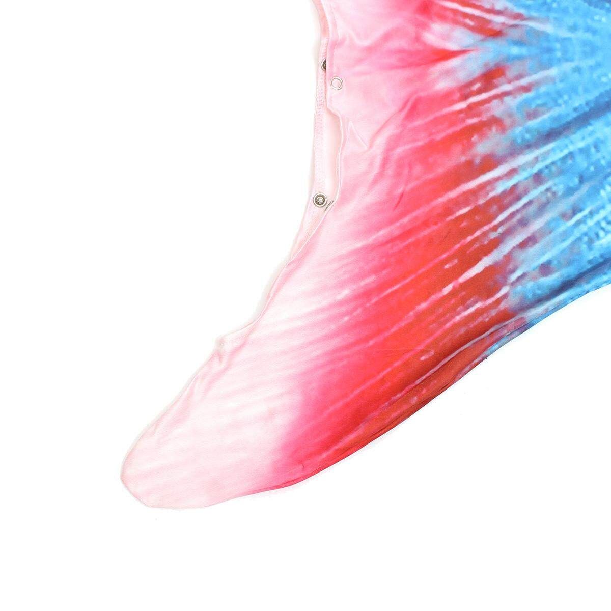 Fin Blue Mermaid Tail Monofin Swimmable Tail Kids Girls Women Swimming Costumes One Hundred And Thirty