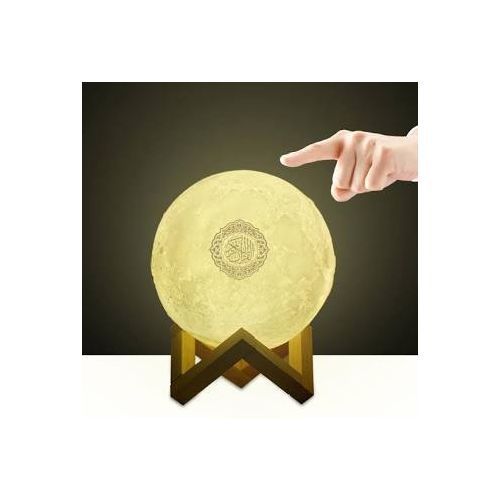 3D Moon Lamp Bluetooth Wireless Quran Speaker Muslim Gift X3