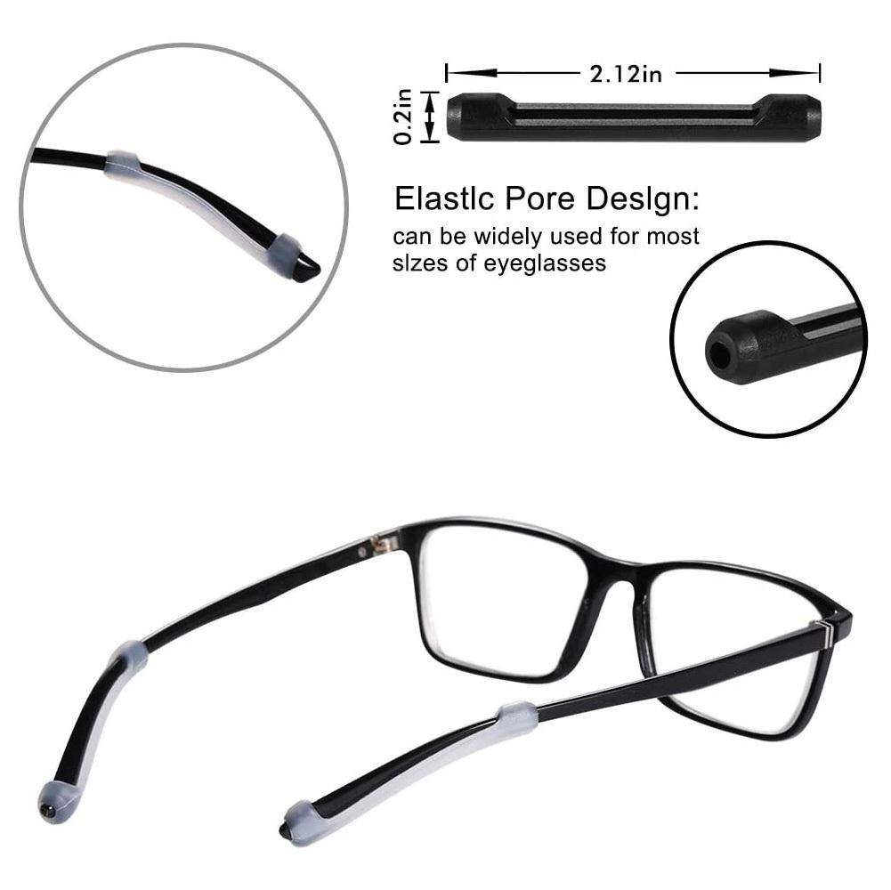16 Pairs Eyeglasses Retainers Anti-Slip Eyeglass Holder