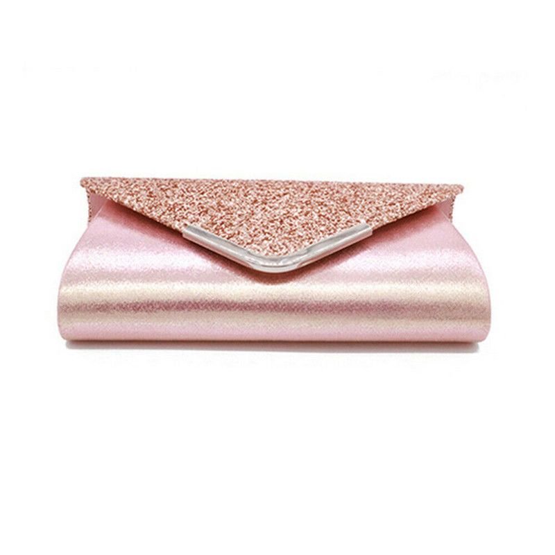 Shimmer Envelope Ladies Sequins Evening Party Prom Clutch Bag  Handbag