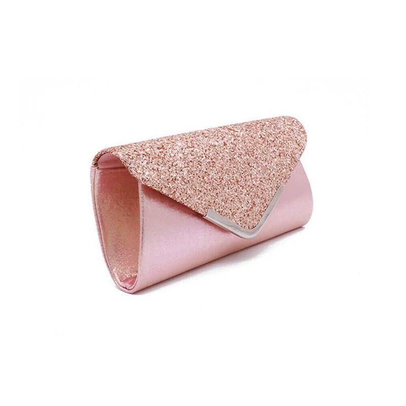 Shimmer Envelope Ladies Sequins Evening Party Prom Clutch Bag  Handbag