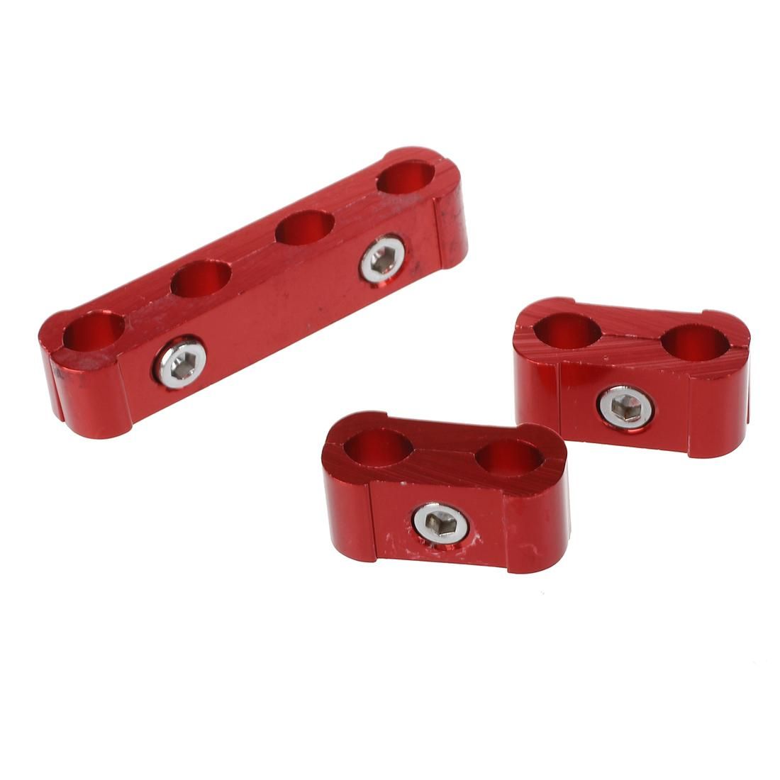 3pcs Engine Spark Plug Wires Separator Divider Clamp Kit