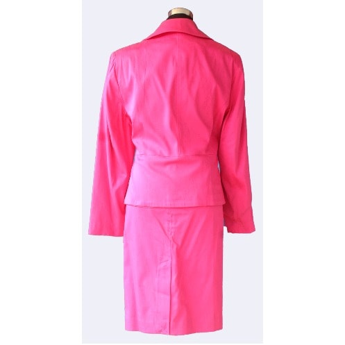 Ladies Skirt Suit -  Pink