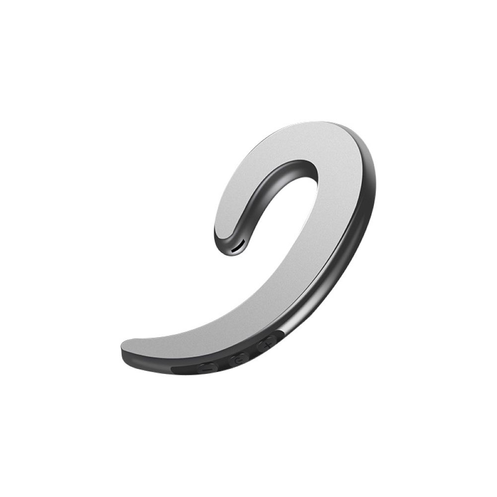 Y12 1Pc Wireless Bluetooth Bone Conduction Earhook-Silver