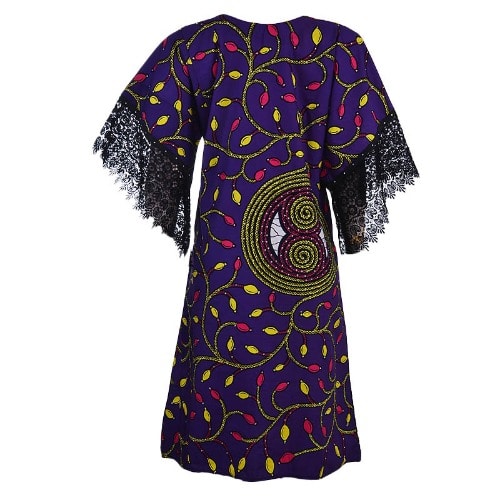 Fijrose Short Kaftan Dress - Stoned With Chord