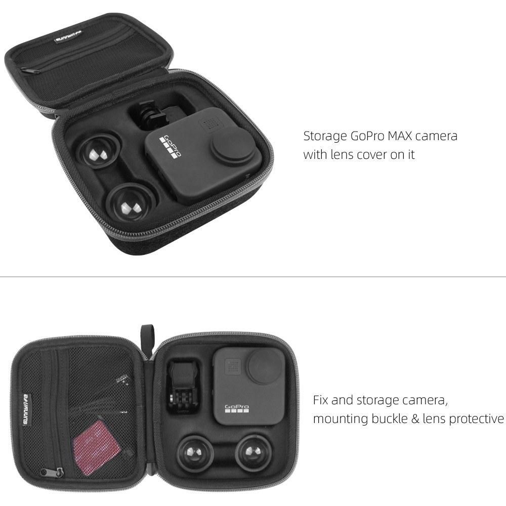 Compatible with GoPro Max Camera Carrying Case Portable Travel Bag