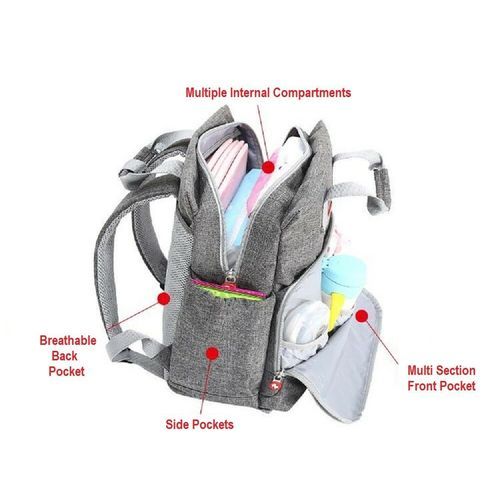 Fisher Price Multi-Function Mum- Back Pack Diapers Bag
