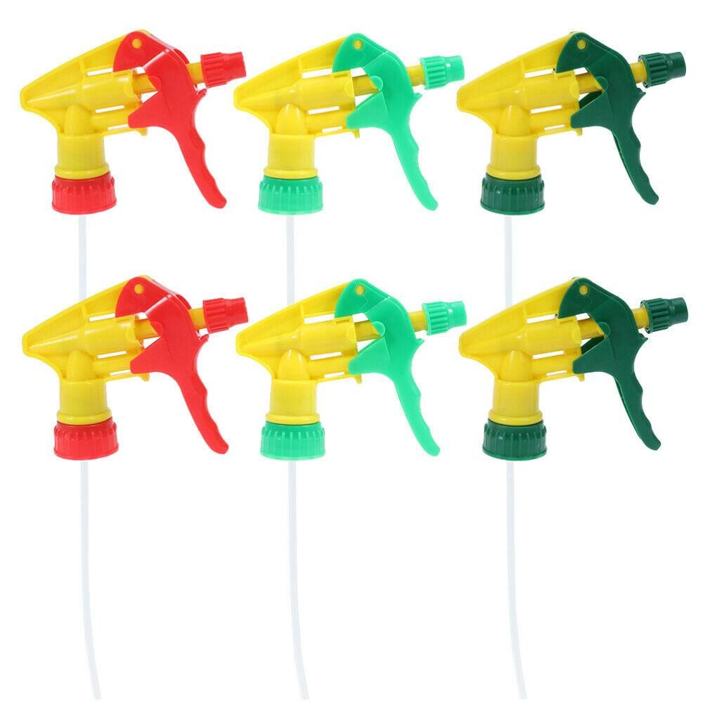 6 Pcs Heavy Duty Resistant Trigger Sprayer Spray Nozzle Head