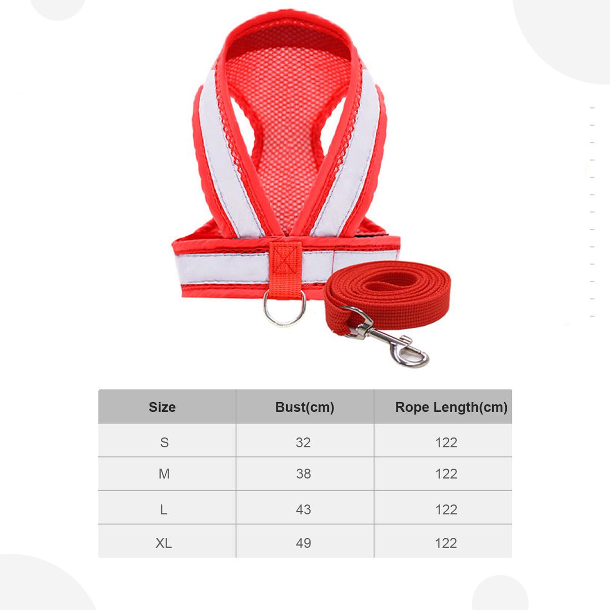 Dog Harness Dog Leash Set Pet Harness And Leash For Walking