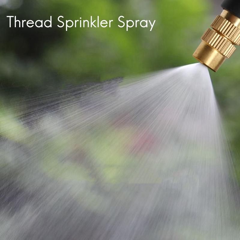 10 pcs Adjustable Misting Nozzle for Gardening Sprinkle Brass Watering Sprinkler Sprayer For Irrigation System