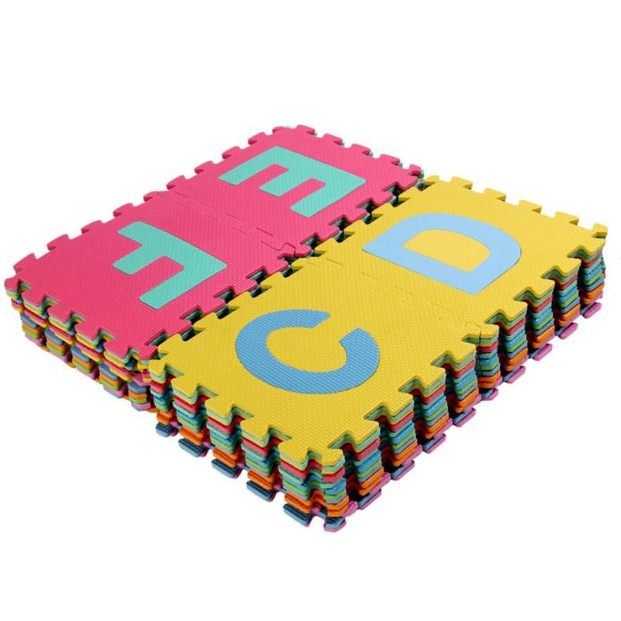 36pcs Large Alphabet Numbers Eva Floor Play Mat Ba