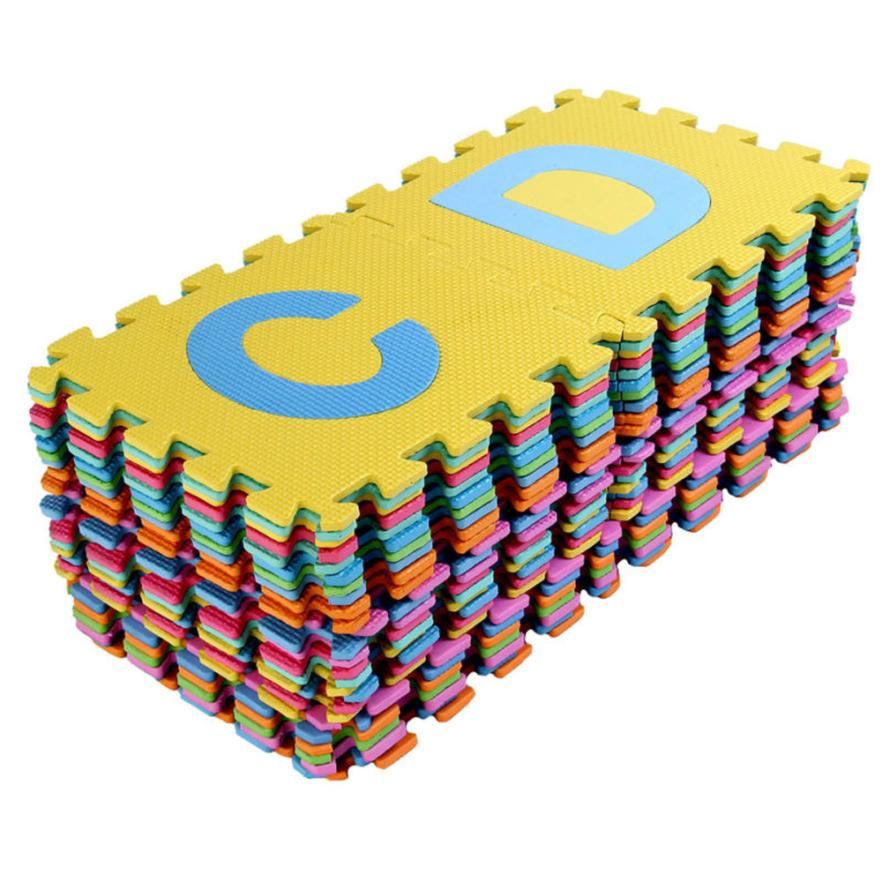 36pcs Large Alphabet Numbers Eva Floor Play Mat Ba