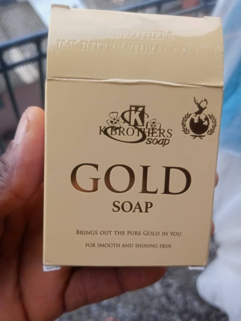 Gold Soap For Smooth & Lightening Skin 120g X 6