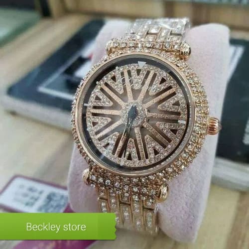 Full Stoned Unisex Wristwatch