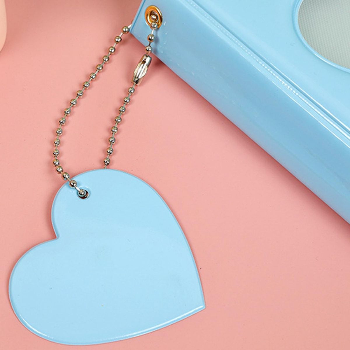 3 Inch Photocard Holder Book Mini Picture Blue And White