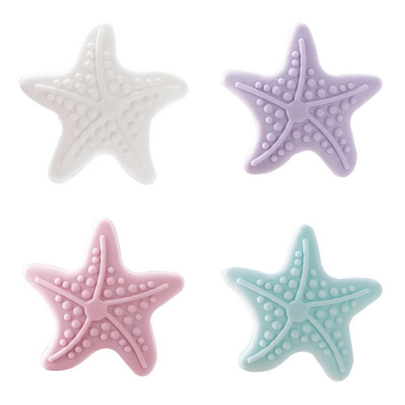 Starfish Shape Door Lock Protective Sticker Thicke