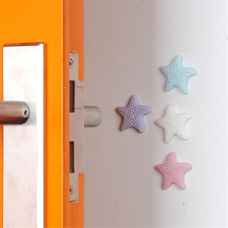 Starfish Shape Door Lock Protective Sticker Thicke