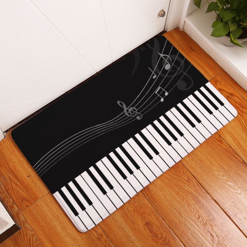 Design Musical Suede Mats Home Finished Carpet The