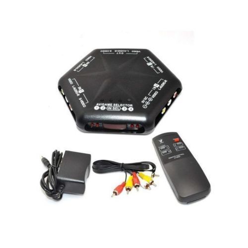 Av Link 5 Ways 4 Port In Out Video Audio S.video