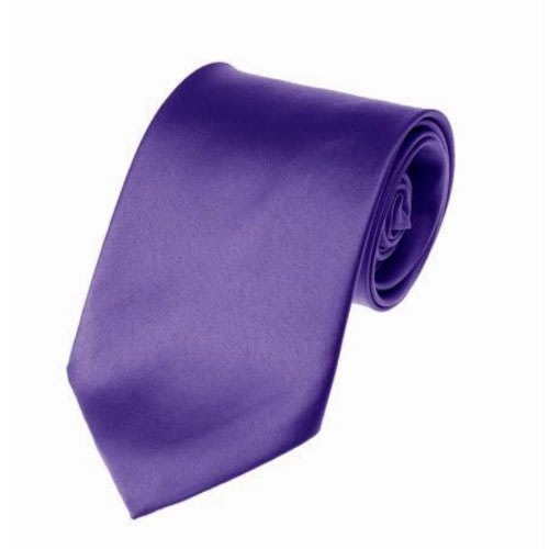 Men's Formal Shirt With Matching Tie  - Light Yellow And Purple