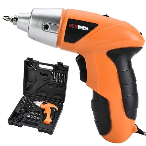 Cordless Rechargeable Screwdriver - 45pcs