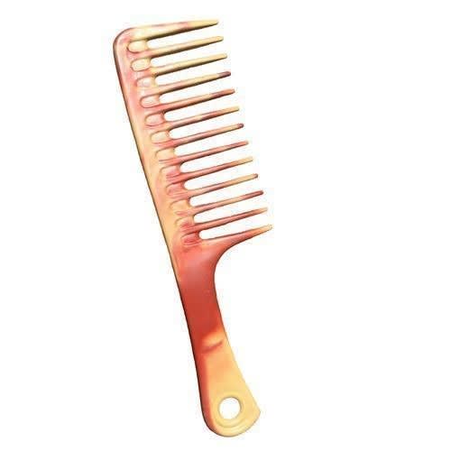 Plastic De-tangler Wide Tooth Comb-3pcs