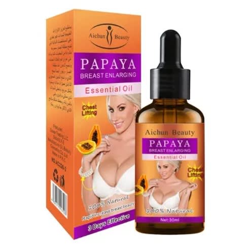 Aichun Beauty Natural Papaya Breast Lifting & Enlargement Essential Oil -30ml