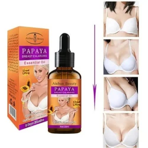 Aichun Beauty Natural Papaya Breast Lifting & Enlargement Essential Oil -30ml