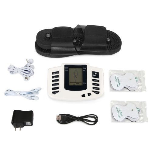 Electric Body Massage Therapy Machine Acupuncture & Slippers