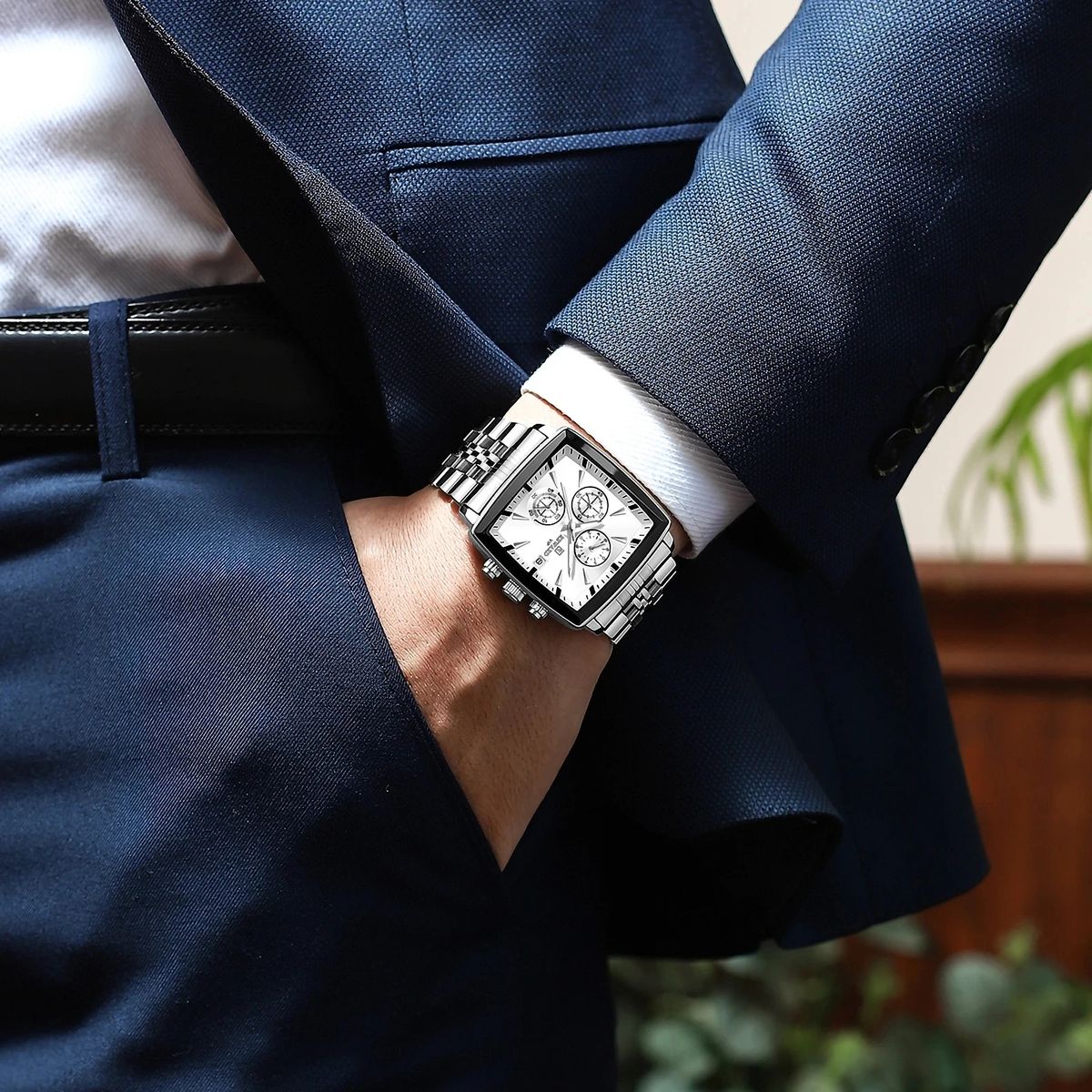 Brand Fashion Luxury Waterproof Quartz Men's Watch