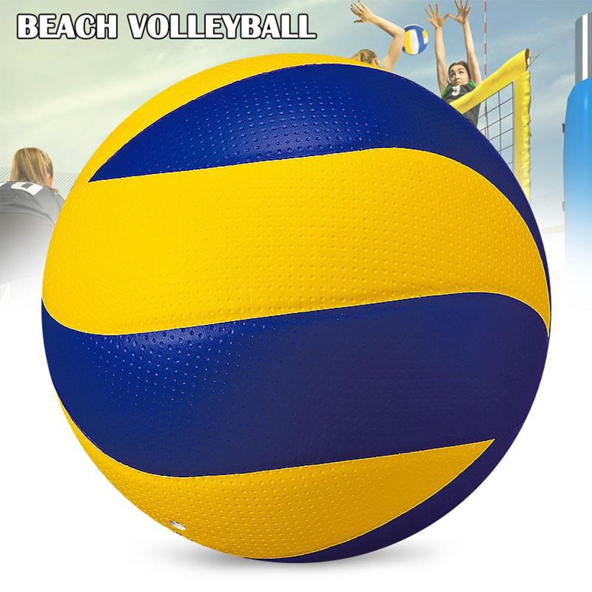 Standard Size 5 Beach Volleyball Outdoor Ball For Kids Adults Game