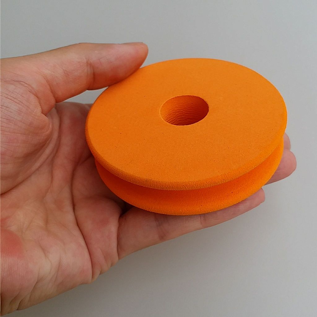 Pack Of 2 Durable Foam Line Spools Winding Board  Line Orange