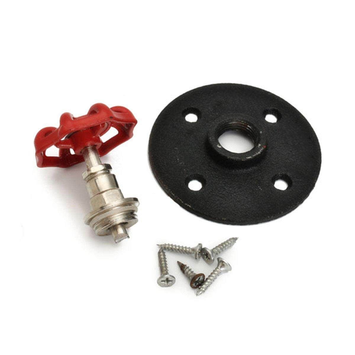 2.2" Loft Industrial Retro Iron Pipe Wall Hooks Towel Rack Hangers Thread 3/4"