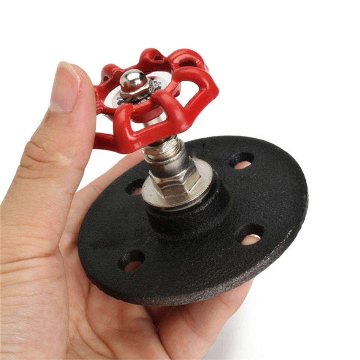 2.2" Loft Industrial Retro Iron Pipe Wall Hooks Towel Rack Hangers Thread 3/4"