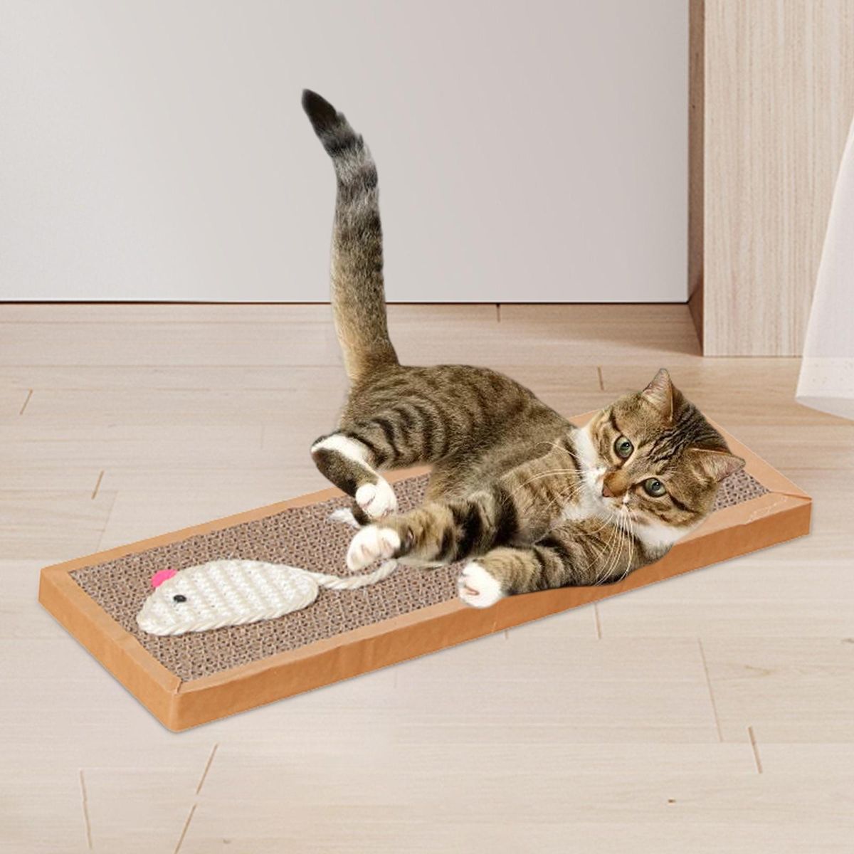Cat Scratchers Cardboard Cat Scratch Pad Toy Lounger