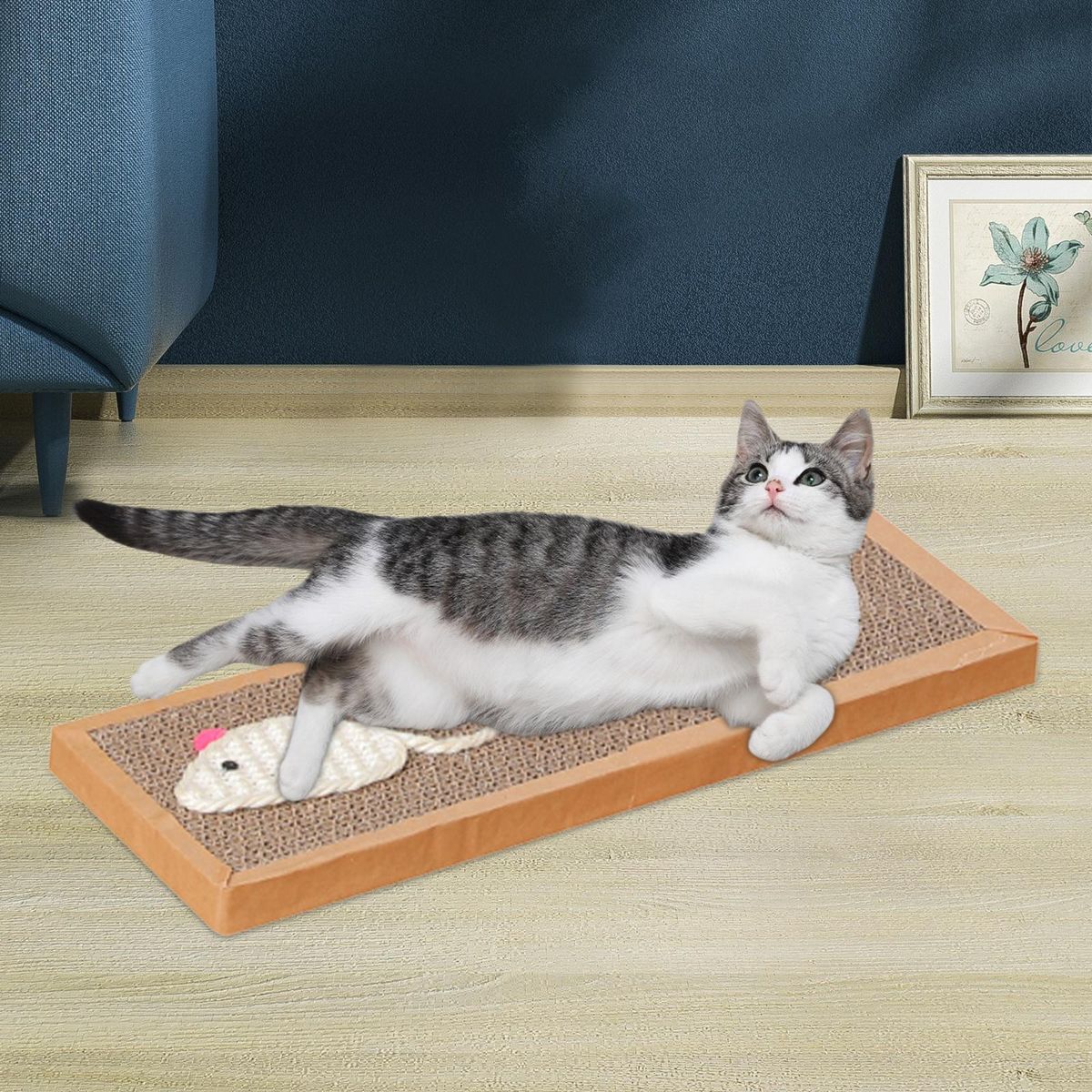 Cat Scratchers Cardboard Cat Scratch Pad Toy Lounger