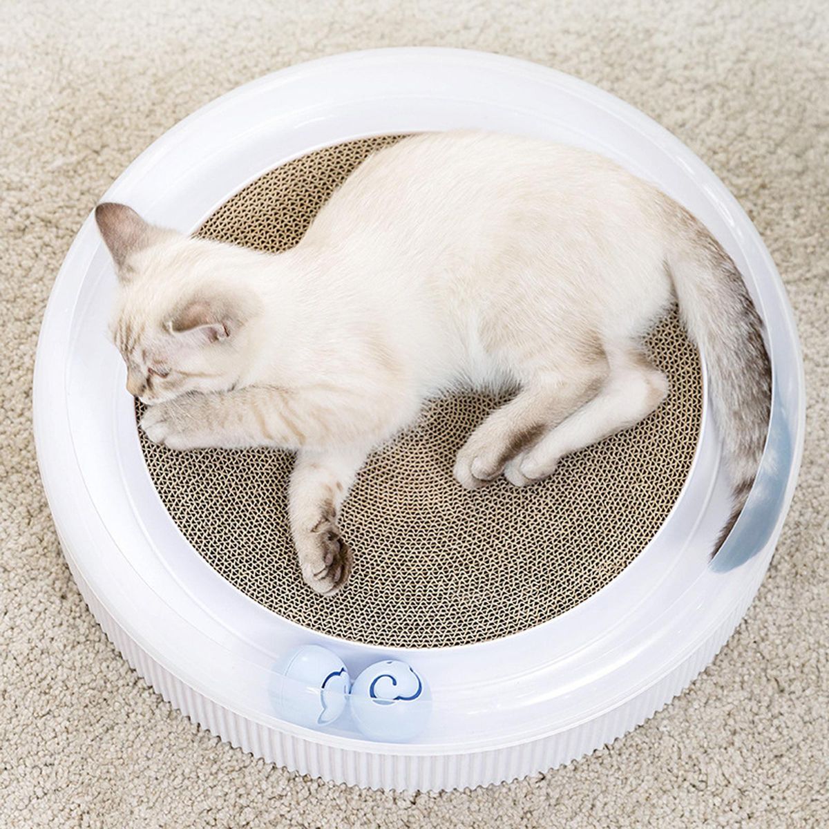 Cat Scratcher Cardboard Scratch Pad Corrugated Scratching