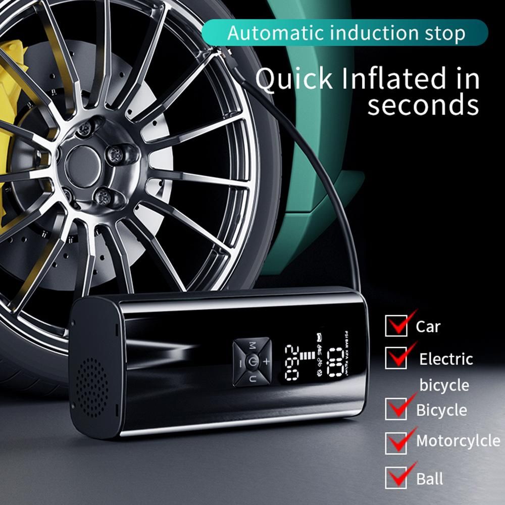 AUMOTOP Portable Inflator Pump 6000mAh Multiple Inflatable Uses Suitable for Outdoor Carrying Reverse Charging