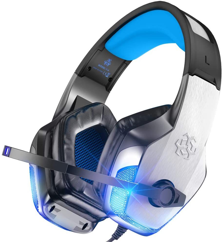 Gaming Headset Headphone With Microphone Earphone For PS5, PS4