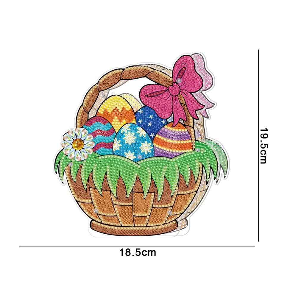 DIY Diamond Painting Ornaments Easter Decoration LED Lamp