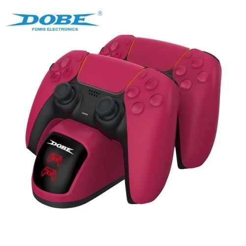 PS5 Playstation 5 Fast Charger For Controller Game Pads-wine