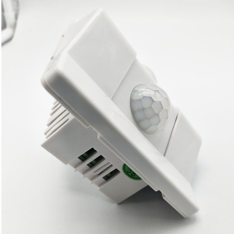 Double Head Motion Sensor Switch AC90-270V Human Body Induction Sensor Light Control Detector Adjustable Delay Sensor Switch