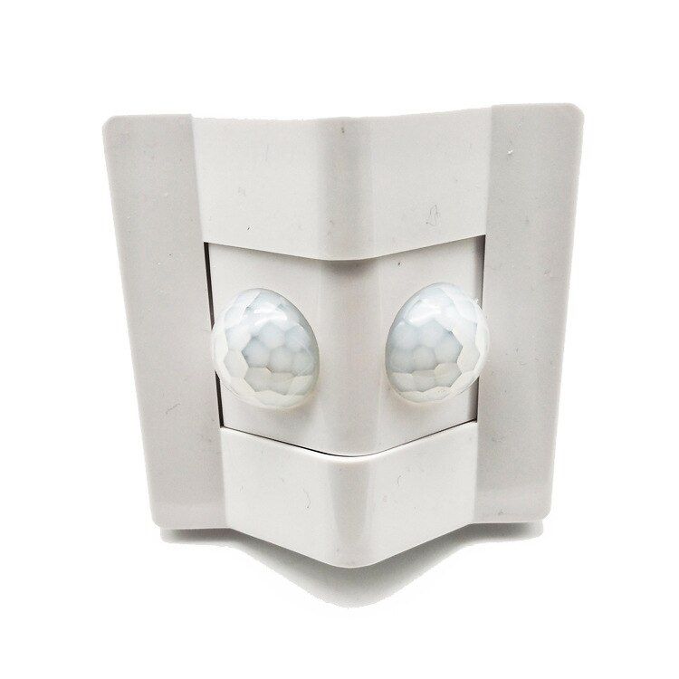 Double Head Motion Sensor Switch AC90-270V Human Body Induction Sensor Light Control Detector Adjustable Delay Sensor Switch