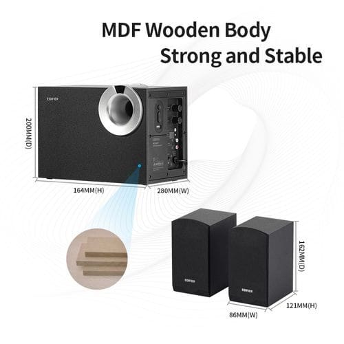M206bt 68watts Channel Bluetooth Multimedia Speakers