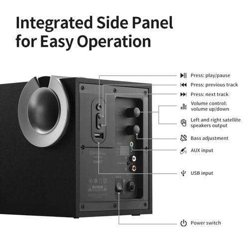 M206bt 68watts Channel Bluetooth Multimedia Speakers