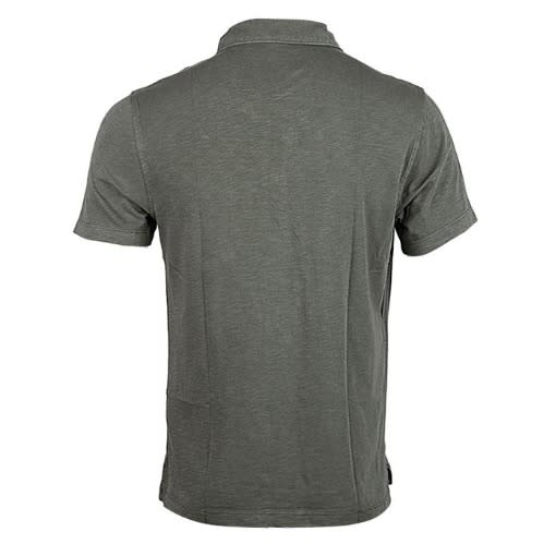 Men's Garment-dyed Slub Polo