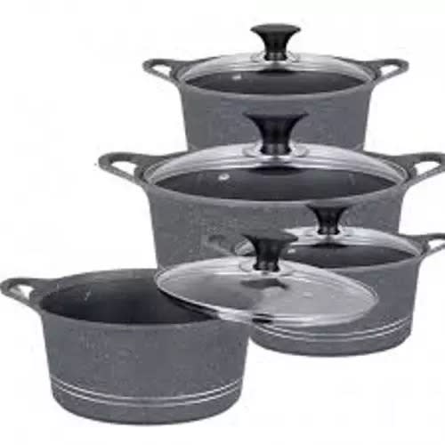 Master Chef Set Of 4 Non-stick Pots