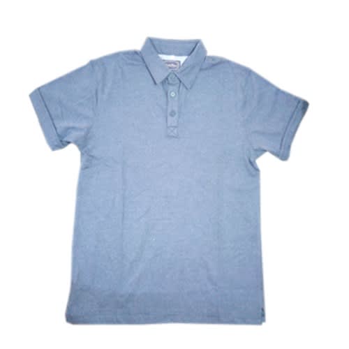 Plain Polo Shirt For Men - Blue