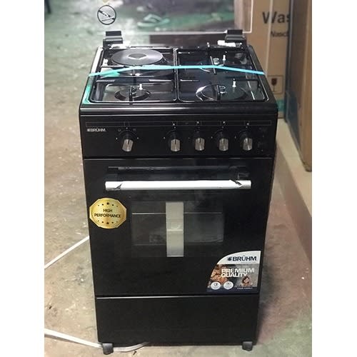 3 Gas & 1 Electric Standing Gas Cooker With Gas Oven & Grill