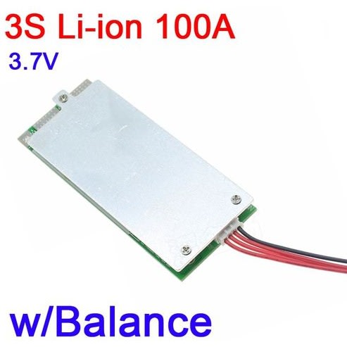3s 100a 12v With Balance 18650 Li-ion Lithium Battery